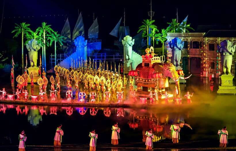 Hoi An Memories Land Entry Ticket with Show - The river stage is the star of the evening