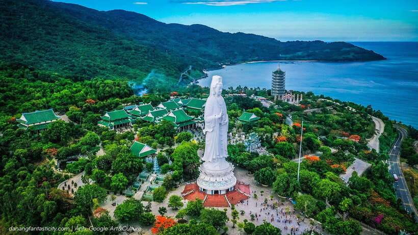 Hoi An: Private Car To/From Hue via Multi Attraction( 1-Way) - Marble Mountains, caves and pagodas above Da Nang