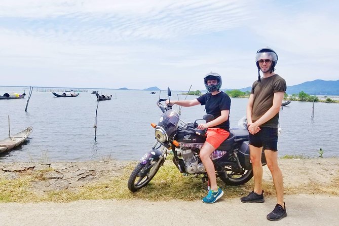 Hoi An to Hue via Hai Van pass and waterfall - Marble Mountains, one hour among caves and shrines