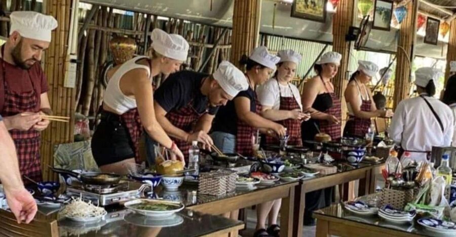 Hoi An: Vegetarian Cooking Class w Local Family and transfer - The meal is part of the lesson