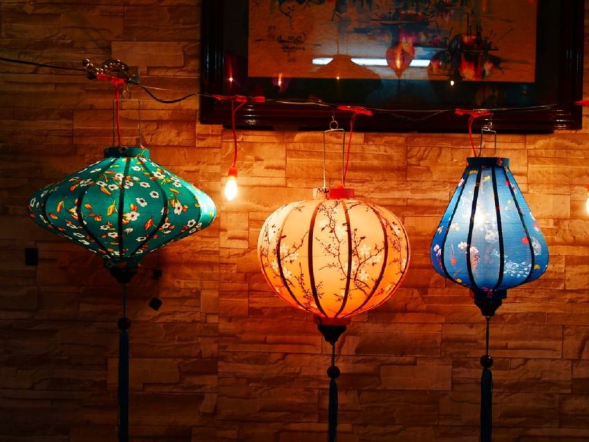 Hoi An: Vietnamese Foldable Lantern Making Class - Tea, music, and a gentle start
