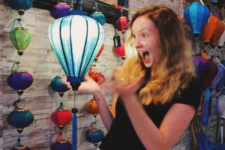 Hoi An: Vietnamese Foldable Lantern Making Class - Learning to fold your lantern for the journey home