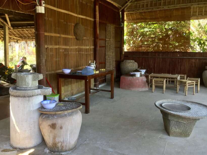 Hoian/Danang: Eco Cooking Class, Cruise Trip, Basket Boat - Eating what you made