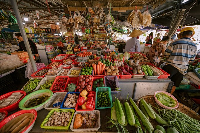 HoiAnGO Experience Local Life: Countryside by Electric Car - Ba Le Market: start with Hoi An’s food culture