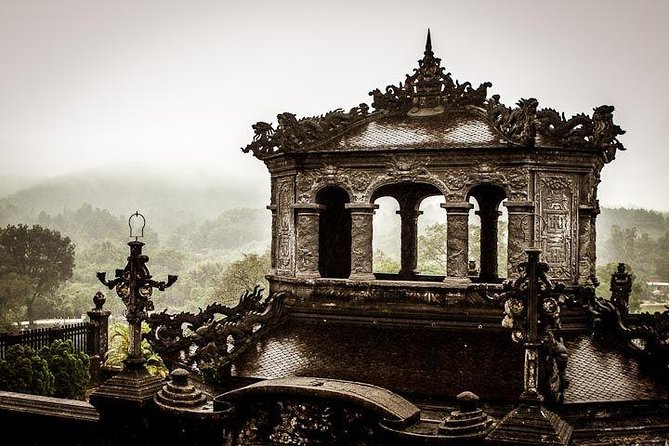 Hue: 3 Tombs + Pagoda with Knowledgeable ES Driver - Thien Mu Pagoda beside the Perfume River