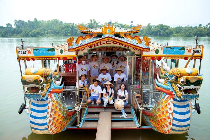 Hue City Full-Day Small Group Guided Tour - Khai Dinh Tomb, ornate and dramatically different