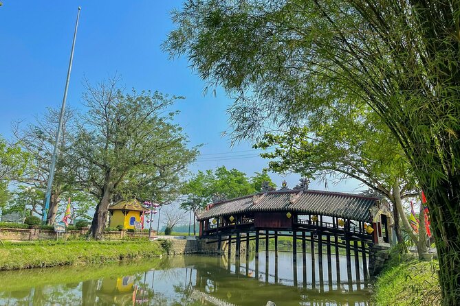 Hue Hoi An Bus Tour Sightseeing via Hai Van Pass 4 Stops - Thanh Toan Bridge, a short village stop near Hue