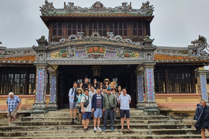 Hue Imperial City Daily Ingroup Tour via Hai Van Pass - Thai Hoa Palace and the royal center