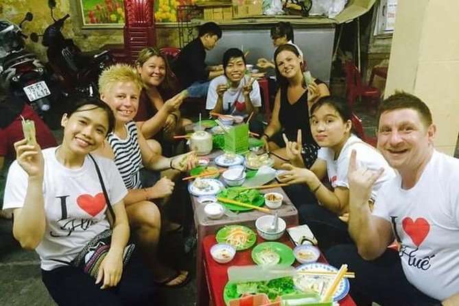 Hue Street Food Tour At Night By Scooter - 8:00 pm and the hands-on Khot cake stop