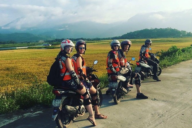 Hue to Hoi An ( Hoi An to Hue) Top Gear with Lefamily Riders Tours ( 1 way) - Da Nang provides a city and coast transition