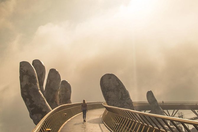 Hue to Hoi An via Golden Bridge & Marble Mountain (or Vice Versa) - A scenic transfer instead of a plain ride