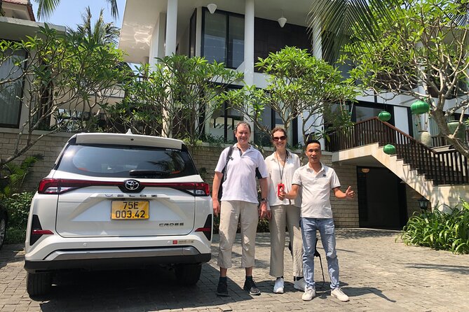 Hue to Hoi An with Sightseeing via Hai Van Pass - Marble Mountains near Da Nang
