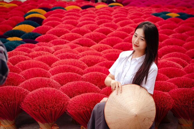 Incense Village, Hat & Lacquer Artisanal Tour Options From Hanoi - Three village crafts outside Hanoi