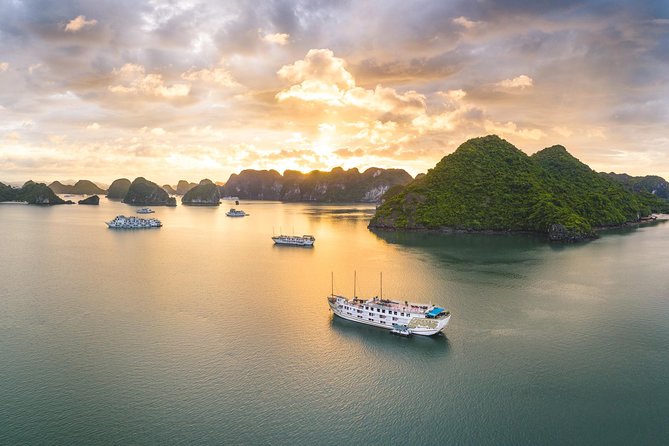Indochina Sails Halong Bay - Surprise Cave and its hundred stone steps