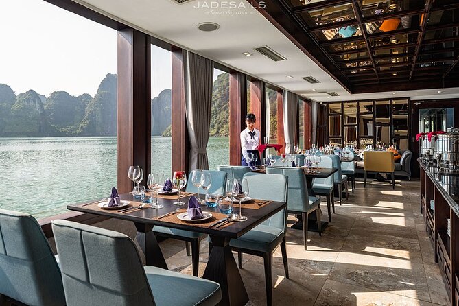 JADESAILS CRUISE-The Most Luxurious Day Tour in Ha Long Bay & Lan Ha Bay - Sunset party and the ride back
