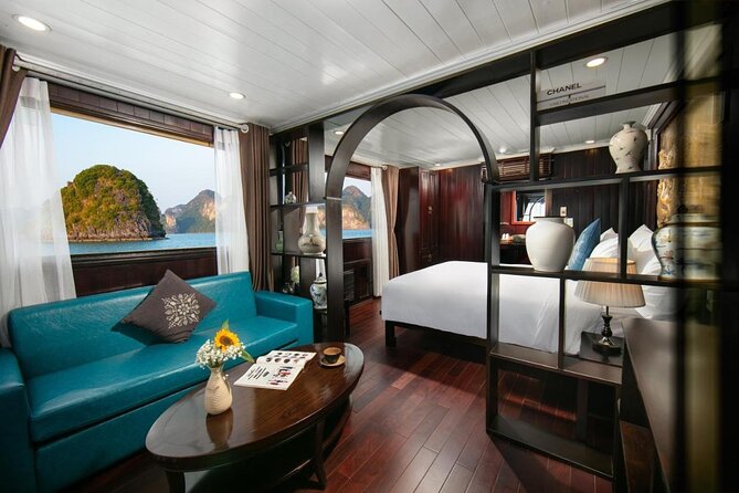 La Regina 2 days tour in Halong Bay & Bai Tu Long Bay - 4 star - Tai Chi at 6:30 and the Vung Vieng floating village