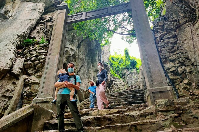 Lady Buddha, Marble Mountains, Coconut Jungle & Hoian City Tour - Lady Buddha and Monkey Mountain: a calm start above Da Nang