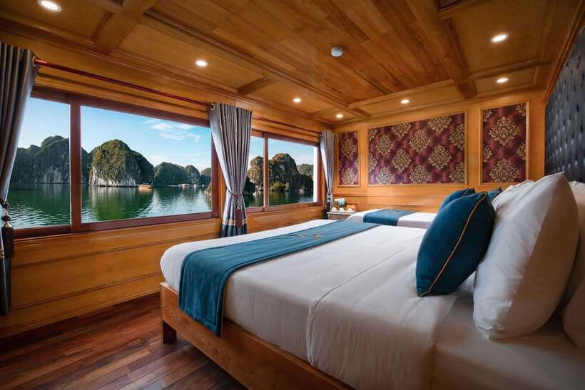 Lan Ha Bay: 2-Day Cruise with Meals, Activities and Pickup - Guides, group size, and the onboard mood