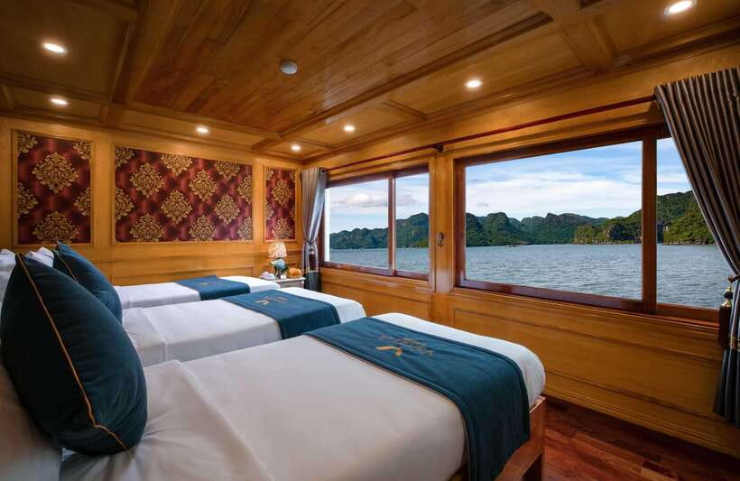 Lan Ha Bay: 2-Day Cruise with Meals, Activities and Pickup - A relaxed night with squid fishing and karaoke