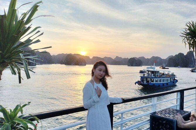 Lan Ha Bay day tour from Cat Ba, Hanoi - Serenity Boutique Cruise - Cai Beo Fishing Village and the first look at the bay