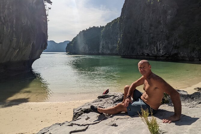 Lan Ha Bay Day Tour from Hanoi & Cat Ba Town - Serenity Boutique - Two hours at Dark and Light Cave