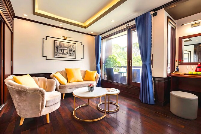 Le Journey Elegance Cruise 5 Star Lan Ha Bay - All Inclusive 2D1N - Dark and Light Cave, a short trip into the karst