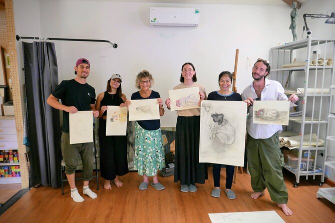Life Drawing Class - Art Workshop at Art Tutor Hanoi - Key points to know before you book