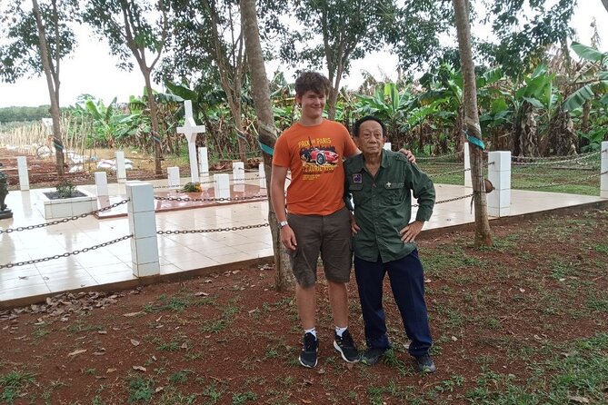 Long Tan Battlefield Day Tour - "Lest We Forget" - Entering the Long Phuoc Tunnels