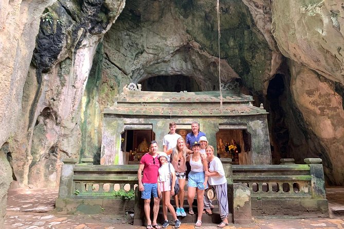 LOVELY PILGRIMS to MARBLE MOUNTAIN & DRAGON BRIDGE & LADY BUDDHA - Marble Mountains Gives the Tour Its Character