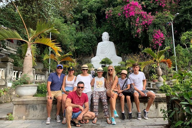 LOVELY PILGRIMS to MARBLE MOUNTAIN & DRAGON BRIDGE & LADY BUDDHA - Five Hours From Hoi An or Da Nang