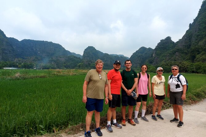 Luxury Ninh Binh Full Day Tour From Hanoi (Trang An - Hoa Lu) - Cycling through rice fields and limestone country