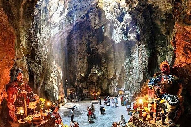 Marble mountain - Am Phu Cave - Monkey mountains in the afternoon - Marble Mountain: caves, pagodas, and a serious stair workout