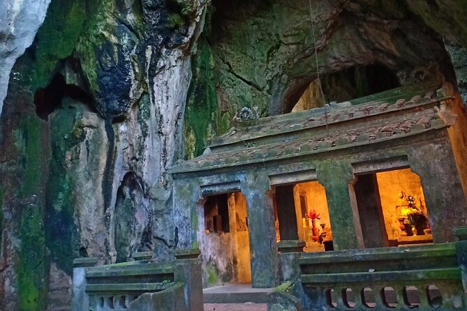 Marble mountain - Am Phu Cave - Monkey mountains in the afternoon - Monkey Mountain and the view across Da Nang