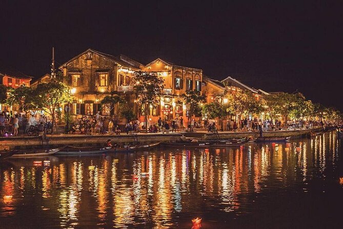 Marble Mountains - Hoi An Ancient Town Afternoon Tours FROM DANANG(15H30-21H) - Hoi An after dark: lanterns, river walks, and crowds
