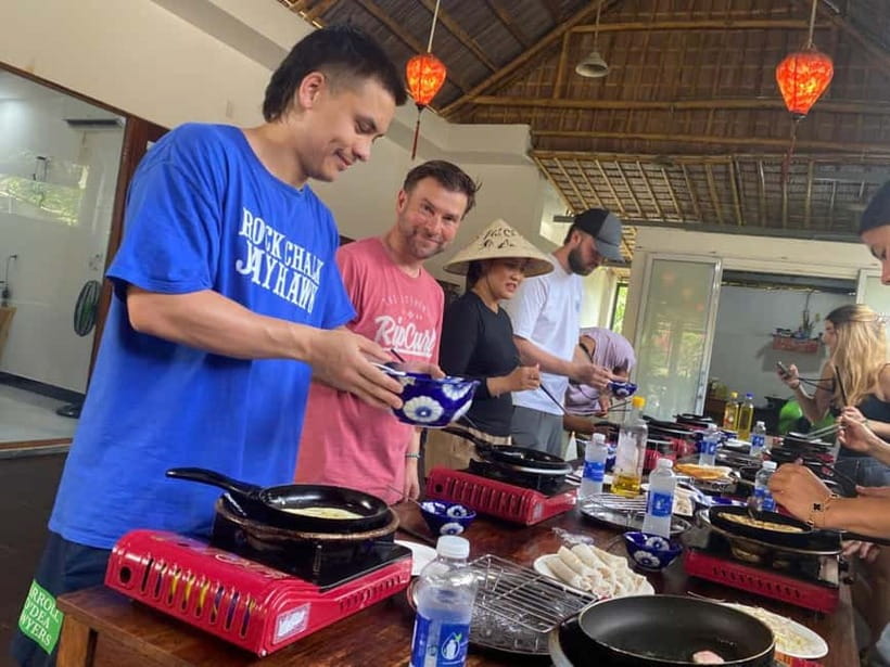 Market Tour, Basket Boat Ride & Cooking Class by Hangcoconut - Four dishes, four useful Vietnamese techniques