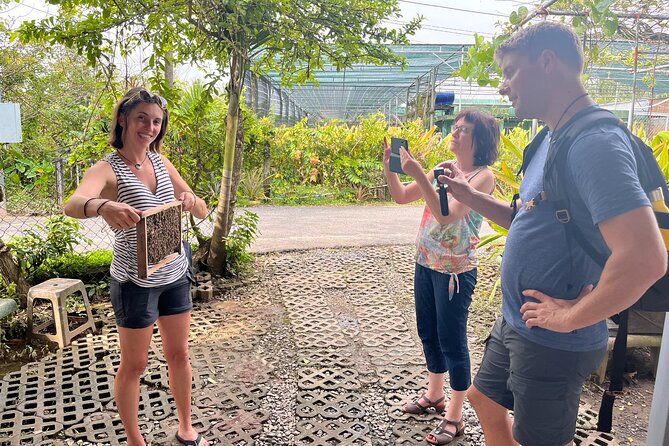 Mekong Day Trip Explore Village Bicycle CookingClass Group 12 Pax - Cooking, fresh fruit, and a barbecue lunch