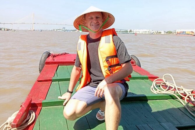 Mekong Delta 2 days 1 night floating market from Ho Chi Minh City - Cai Rang Floating Market at 7:15 AM