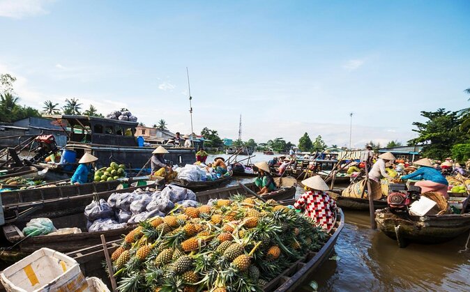 Mekong Delta & Cai Rang Floating Market 2-Day Tour from HCMC - Ben Tre canals, coconut candy, and local music