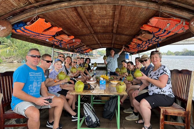 Mekong Delta tour: Ben Tre 1 day by DGT - Xe loi or bicycle beneath the coconut trees