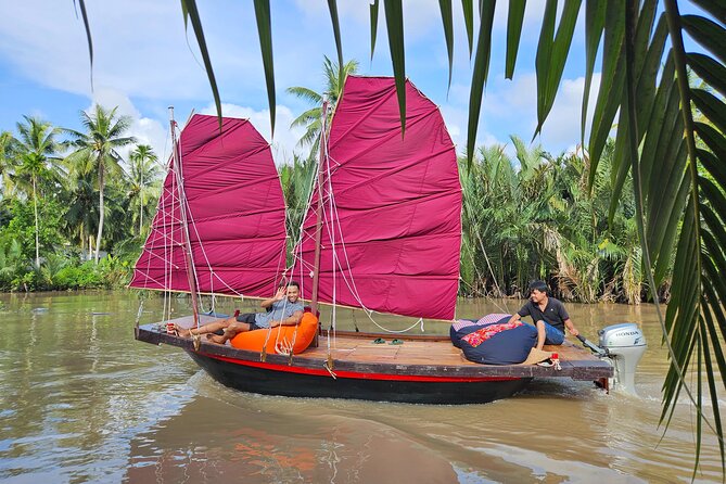 Mekong Zigzag Full Day tour: Scooter, Sailboat, Food (HCM-BenTre) - Seeing Ben Tre by motorbike or tuk-tuk