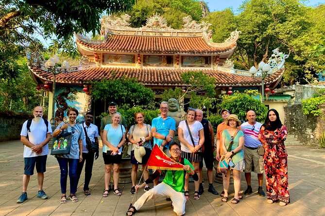 Monkey mountain-Huge Lady Buddha-Marble mountains & Am Phu caves - What the guides add to the morning