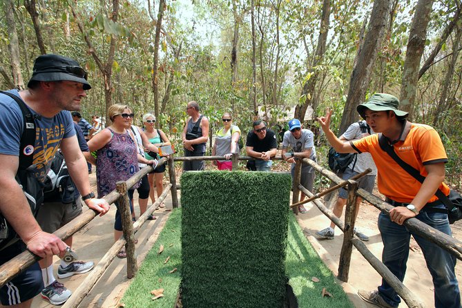 Morning CuChi Tunnels-Tapioca-Secret Traps Luxury Speedboat 2Ways - Crawling through the tunnels: exciting, cramped, and optional