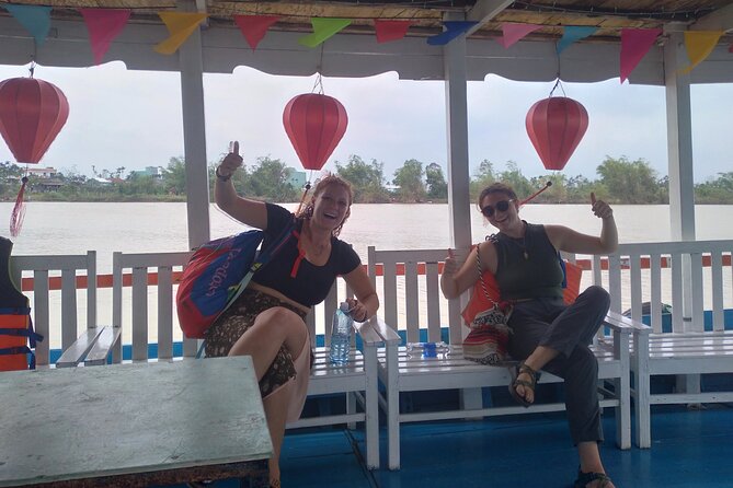 My Son Sanctuary Sunset with insider guide and BBQ boat trip - Leaving Hoi An around 1 p.m.