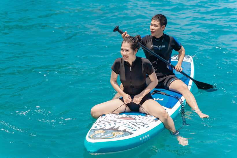 Nha Trang: Hopping Tour, Snorkeling, Boat Party, & BBQ Lunch - The 75-minute snorkeling stop