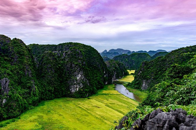 Ninh Binh Daily Tour: Hoa Lu -Mua Cave -Tam Coc- Bike-Swimming with Sunset Party - Cycling through the Ninh Binh countryside