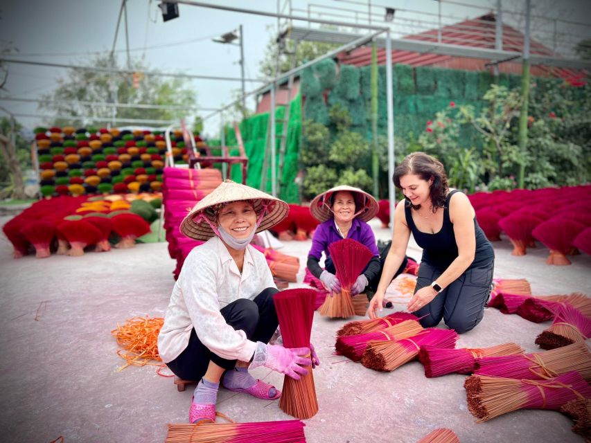 Ninh Binh From Hanoi Via Incense Village Small Group of 9 - The guides and the human side of the tour