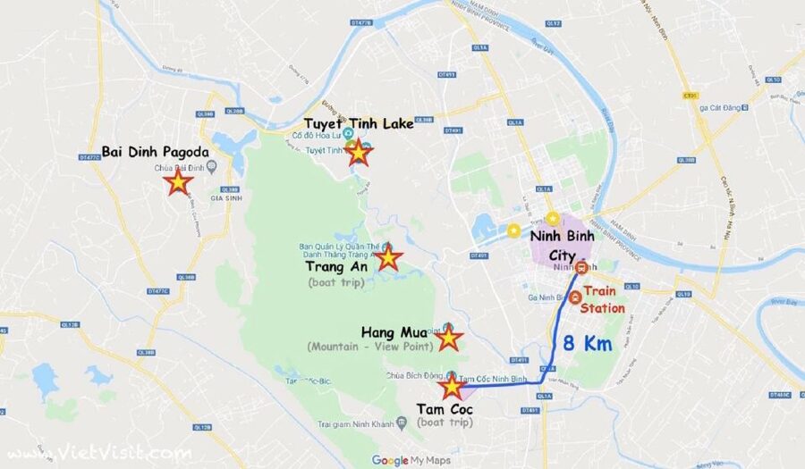Ninh Binh: Hoa Lu, Trang An and Mua Caves Hiking Day Trip - What the $43 price covers