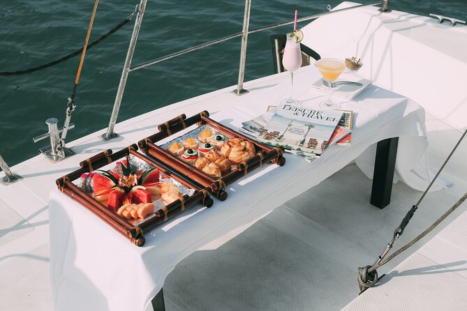 [OFFICIAL]Scarlet Pearl Cruises 5++stars &CATAMARAN ULTRA LUXURY - Sang Cave by kayak and the swim at Ech Lagoon