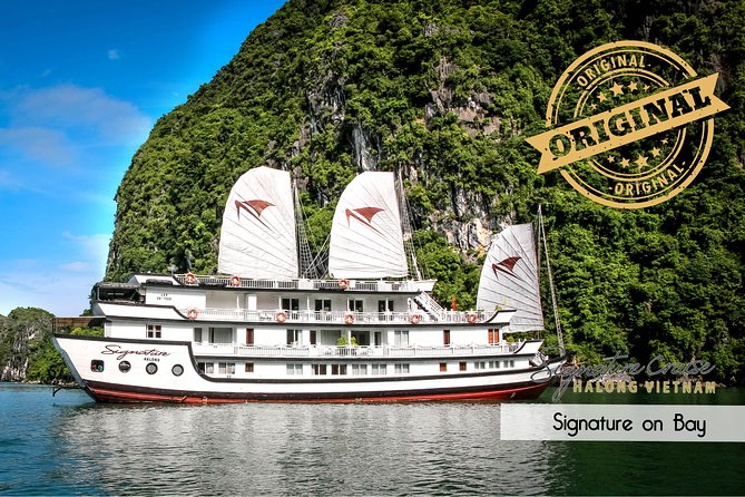 (Official) Signature Halong Cruise - 03 days 02 nights program - Key points at a glance