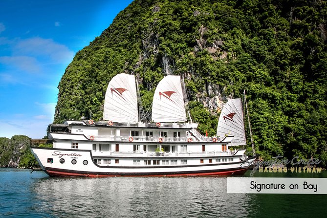 (Official) Signature Halong Cruise - 03 days 02 nights program - Day 2: a full excursion from the main boat